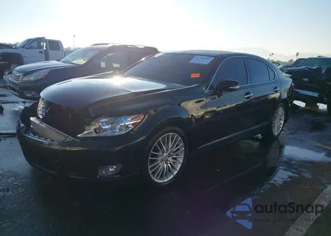 2010 Lexus Ls 460 из США, поврежденный, VIN JTHBL5EF8A5098482